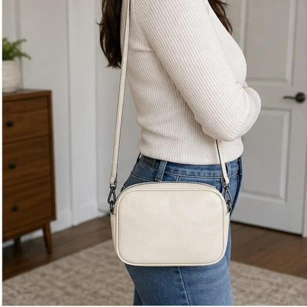 Sand Vegan Leather Bag